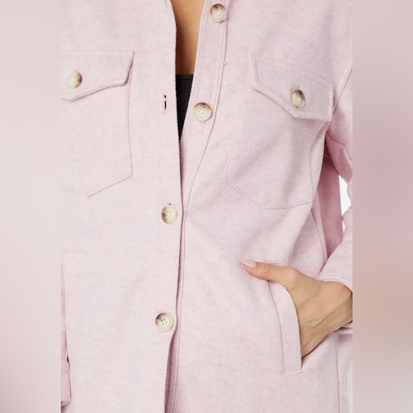 Blank NYC
Faux Wool Long Shirt Jacket Large - Picture 2 of 8